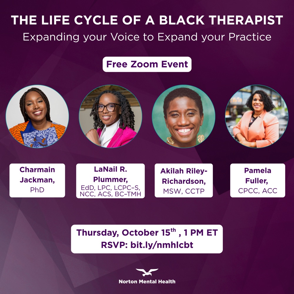The Life Cycle of A Black Therapist: Expanding Your Voice to Expand Your Practice
